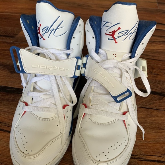 Jordan Flight 45 High 'White Trail Blue' - Picture 2 of 5